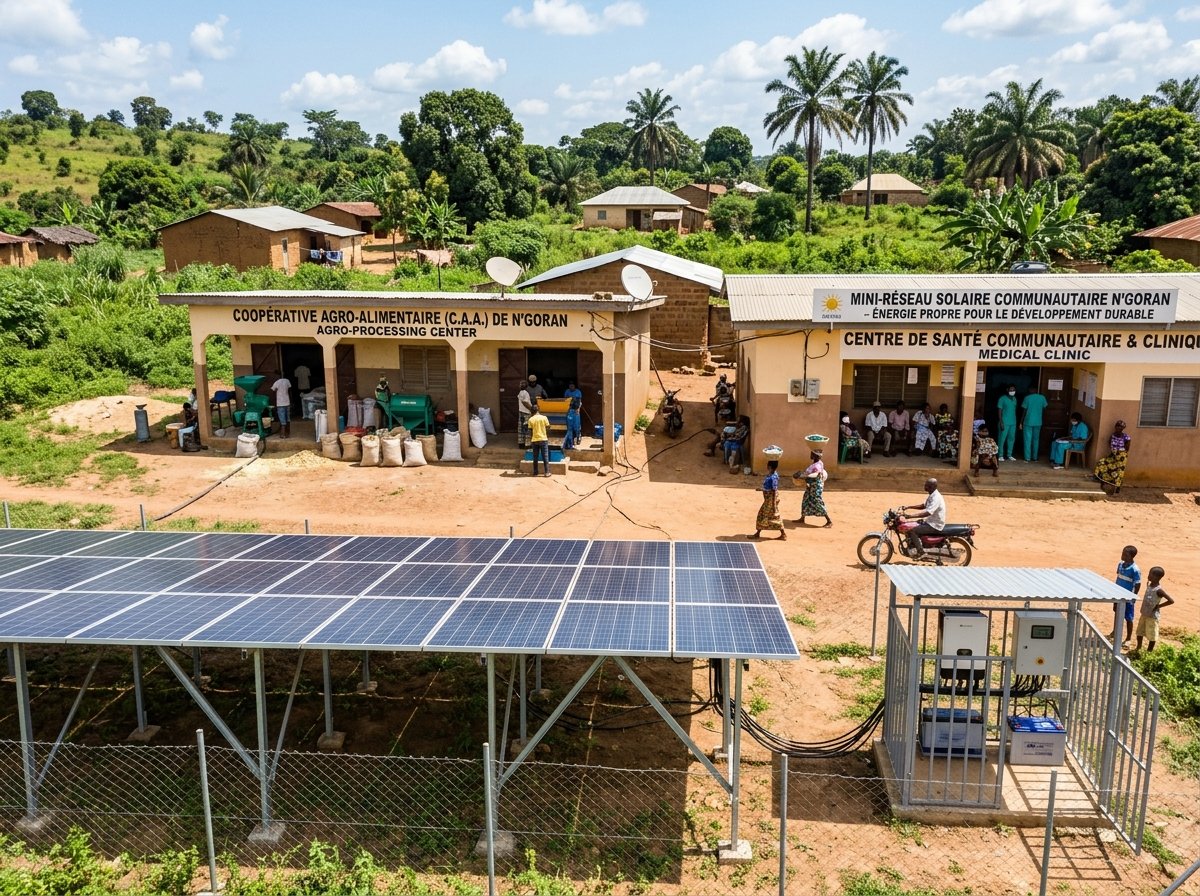 Centrale solaire communautaire N'Goran